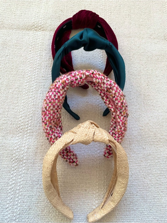 Accessories - J.Crew Lele Sadoughi Knotted Headband Bundle Set of 4 Preppy Blair Waldorf